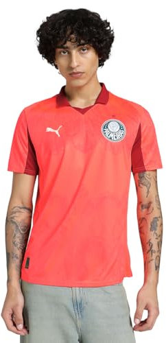 Puma Maillot de gardien de but Palmeiras Club Coupe du monde 2025, Glowing Red, L