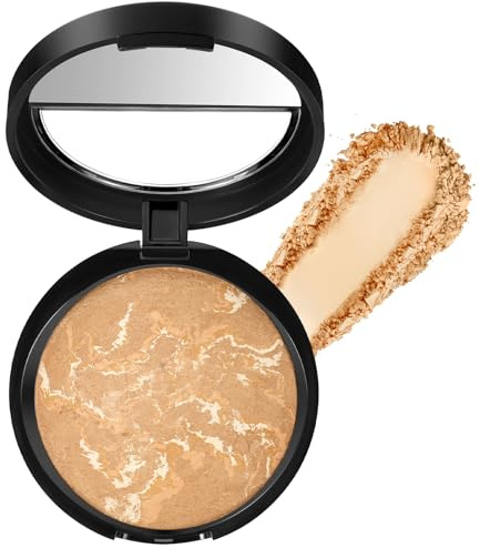 BUTBU Cipria, Cipria Viso Effetto Opacizzante, Ciprio Compatta Stay Matte, Sottile e Traspirante, Controllo Della Pelle Grassa -03