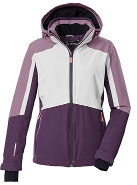 Killtec Damen Ksw 28 Wmn Ski Jckt Skijacke/Funktionsjacke mit abzippbarer Kapuze und Schneefang