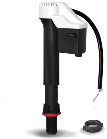 Korky 528 Toilet Filling Valve, Black, Universal