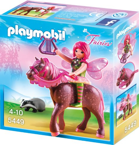 PLAYMOBIL 5449 Waldfee Surya mit Abendrotpferd