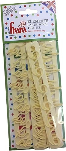 FMM Elements Cutters set of 4 -EARTH, WIND, FIRE & ICE ELEMENTS CUTTER STRIPS