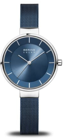 BERING Damen Uhr Solar Movement - Solar Collection mit Edelstahl und Saphirglas 14631-307
