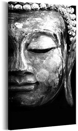 murando - Wandbilder Buddha 60x120 cm 1 tlg - Wand Deko Vlies Leinwand Bilder Groß Wanddeko Wohnzimmer Schlafzimmer Kunstdrucke - Zen Orient p-B-0018-b-d