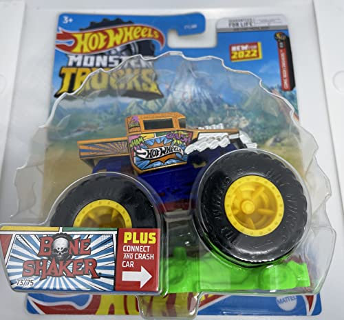 Hot Wheels - Monster Trucks - Bone Shaker - Comic Book Crushers - 05/05