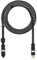 Rolling Square inCharge XL 300 cm - Cavo USB Type-c, Cavo Universale Cellulare, Regalo Uomo, Caricatore Universale Cellulare 6 in 1, Gadget Tecnologico, Nero, Cavo Lightning da 100W