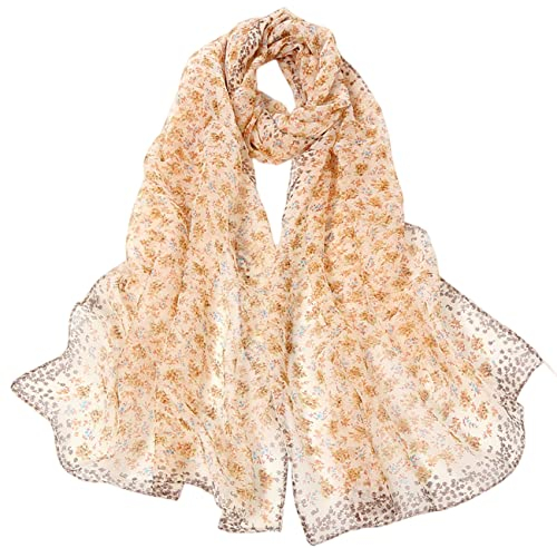 FAIRYGATE Seidenschal Damen 100% Seide Stola für Abendkleid Hochzeit Seide Schal Halstuch Festlich Braut 62006