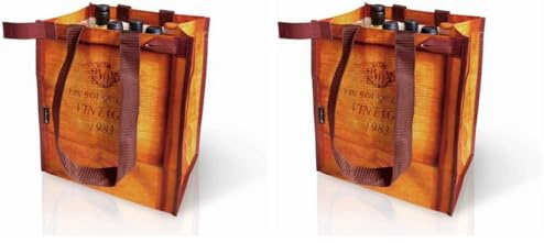 Vin Bouquet FIA 050 Tragetasche für 6 Flaschen (Packung mit 2)