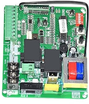 Apriporta del garage, 370 W A 1000 W Scheda di Controllo del Motore Apri del Cancello Scorrevole Scheda di Controllo Elettronico Con Telecomando Opzionale,Apricancello automatico(Board 6 remotes)