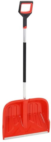 Homgoday Snöskyffel aluminium röd 136 cm snöskyffel skyffel skyffel skyffel