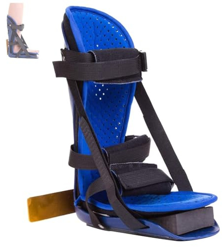 Attelle de nuit for fasciite plantaire – Support de jambe souple – Antidémarrage orthopédique for dormir, botte extensible for éperon du talon, douleur au pied, inflammation d'Achille for homme et fem