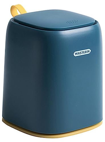 Cabilock Mülleimer Schieben Müll Kann Schlank Kreativer Desktop-container Schreibtisch Mini-büro-mülleimer Klein Mülleimer Auf Der Arbeitsplatte Behälter Desktop-mülleimer Mülltonne