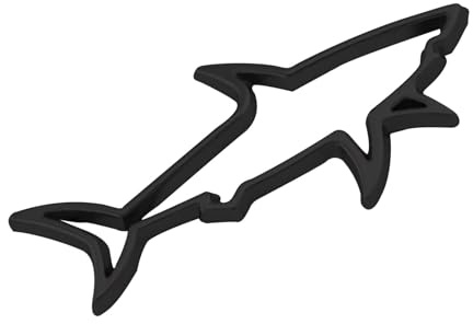 Emblema Auto - Adesivi Per Finestrino Auto Squalo - Decorazioni Impermeabili Cave per Camion Roulotte Cerchioni