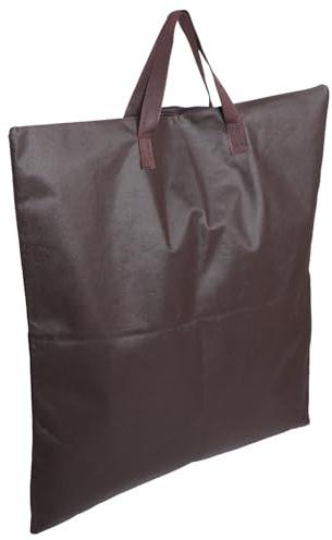 KONTONTY Paquet de Rangement pour Chaise Pliante Robuste en Non-tissés avec Poignée Ergonomique, Housse de Protection Anti-poussière pour Activités de Plein Air et Garage