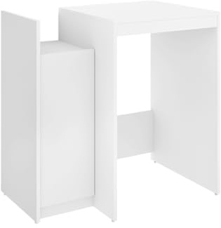 DEKIT - Mueble BAJO para Lavadora con 1 Puerta 95x94,8x62cm - Blanco
