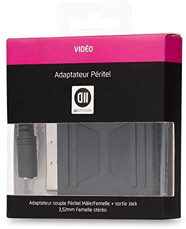D2 Diffusion D2JKFPERIMF015 changeur de Genre de câble 3.5mm SCART Noir