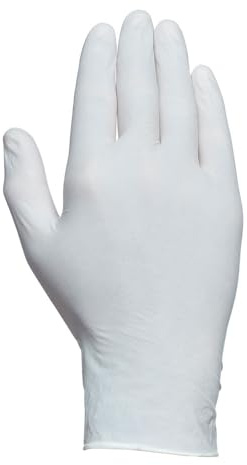 JUBA G, Latex Jetable de Haute Qualité, Sans Poudre, Naturel, Taille : 7