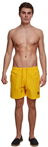 Urban Classics herr Badbyxor Block swim shorts