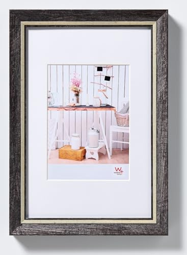 walther design EL318B Chalet Bilderrahmen, 13x18 cm, Schwarz