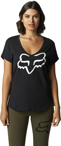 Fox Racing - Boundary Short Sleave TOP Oberteile - Erwachsene Damen - Sporttop, Trikot, Lifestyle-T-Shirt, Lifestyle-Trikot, Schwarz, XS