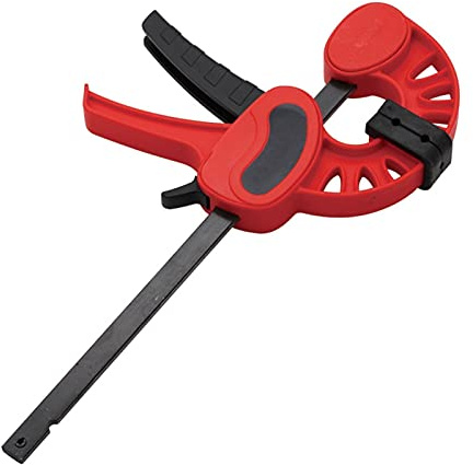 Ratchet Bar Clamps, 1pcs F Style Bar Clamp, Wood Working Tools Quick Grip F Clamp, 4/6/12/18/24 Inch Plastic Carpentry Clamps Quick Release (Size : 18 inch)