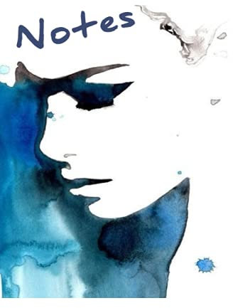 Notes Aquarell: Notizbuch, Aquarell, dotted, cremefarbende Seiten, ausgefallen, Kunst