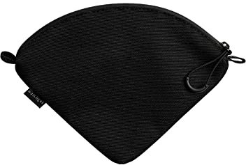 watchget Coffee Filter Holder, Reusable Coffee Paper Filter Storage Bag for Cone-shaped Filter Papers V60 Waterproof Canvas Suitable for Outdoor Camping Traveling(02)