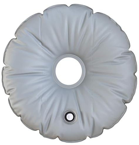 Oneshlee Base per Ombrellone può Contenere 50 kg di Acqua, Base Ombrellone da Giardino 90 cm, Porta Ombrellone per Esterno, Pesi per Ombrellone da Giardino, Adatto per Ombrelloni, Spiagge, Terrazzi