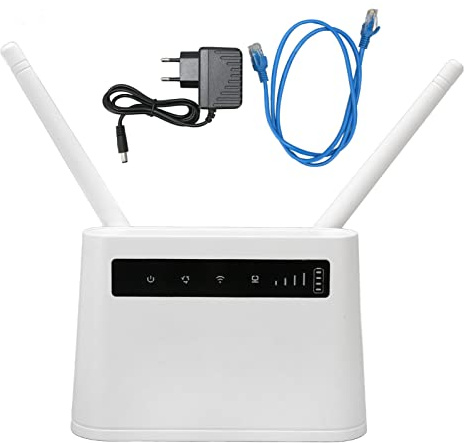 Router WiFi 4G de alta velocidad con 300 Mbps, batería 4000 MAh, ideal para oficina y hogar