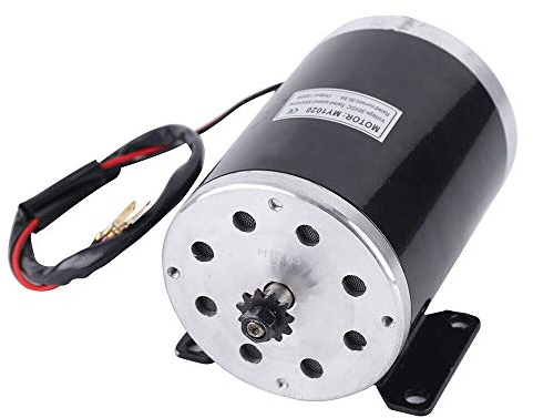 DSYOGX 1000W 36V DC Elektrischer Bürstenmotor Elektro Scooter Go-Kart Elektromotor Bürstenmotor 3000 RPM E-BIKE Motor für Mini-Bike-Quad, Go-Kart, Fahrrad