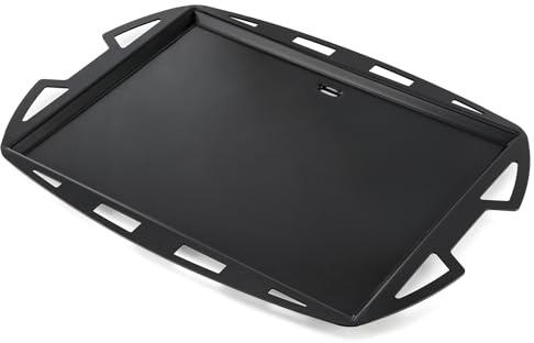 Onlyfire Plancha Grillplatte für Weber Q300 Q320 Q3000 Q3200 Gasgrill | Grill Platte Keramisch Antihaftbeschichtung, Grillpfanne für Fleisch, Gemüse, Plancha 45,7×45CM