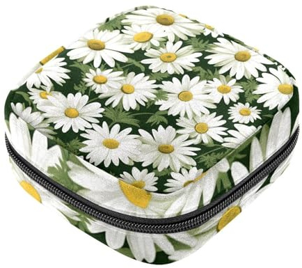 Daisy-1712 Set für die erste Periode für Mädchen, Tampon-Slipeinlagen, Menstruations-Geldbörse, Stilleinlagen-Halter mit Reißverschluss, hygienischer Serviettenbeutel-Organizer