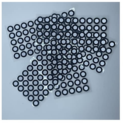 3D Scanner Marking Point 1000 Points Hand-held 3D Scanner High Reflective Marking Point Identification Point Target Point Inside 6mm Outside 10mm accurate positioning and good identification(12mm x 19