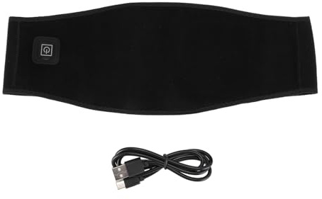Heizkissen in der Taille, USB-Heizgürtel mit 3 Temperaturstufen, verstellbar, für den unteren Rücken, Heizhülle in der Wintergröße Taille Lumbar für Schmerzlinderung Lumbar Rücken Unterstützung Gürtel