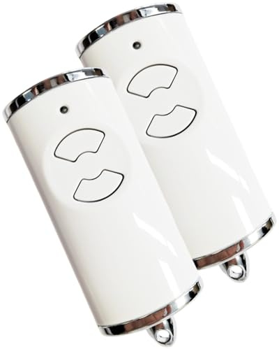 BiSecur 868,3 - Télécommande pour émetteur portatif Hörmann - Compatible avec bs HSE4-868-BSHSE4-868-BS, 2 canaux HSE2 HSE1 HS1 HS4 HS5 HSZ1 HSD2-868 BS - 2 pièces