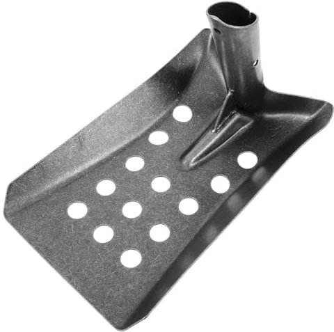 ibasenice Pala De Metal para Desagües Pala para Grueso para Tamizar Aguas Residuales Jardín