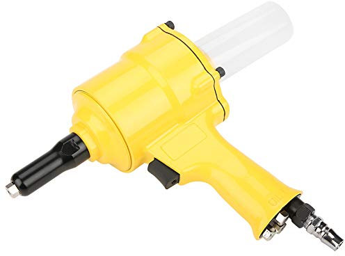Fafeicy Rivéter Neumático KP-705P, Rivebrador de Aire Rivet Rivet Herramienta de Remachado de Aire 2.4/3.2/4.0/.8 Mm