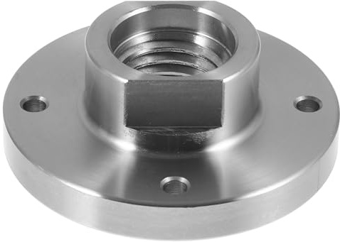 Kisangel Woodworking Lathe Chuck Faceplate for Lathe Thread Steel Material Accessories