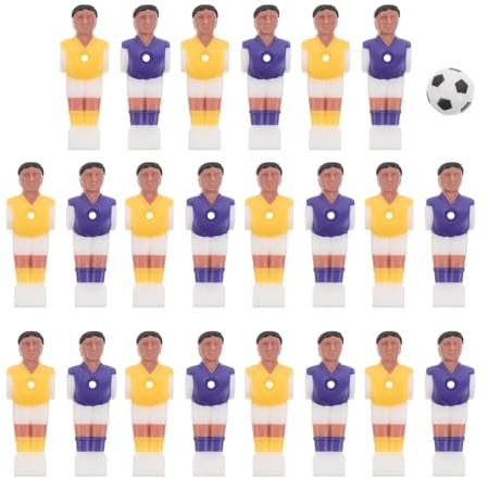 LRXIYODE Giocattoli Calcio Balilla Giocatori Sostitutivi in Resina per Tavolo Calcio Balilla Accessori per Giochi da Tavolo Sportivi Action Figure per Biliardino