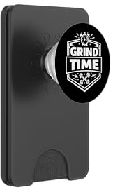 Grind Time Discipline Mindset Emblema PopSockets PopWallet per MagSafe