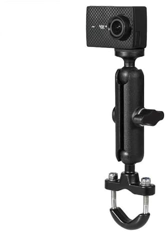 XiXiYang 360° drehbare Motorrad-Kamerahalterung, Universal-Action-Kamera-Halterung mit Vibrationsdämpfer für GoPro Hero, DJI Osmo Action, Insta360 – Lenker, Spiegelhalterung für Motor (Griff)