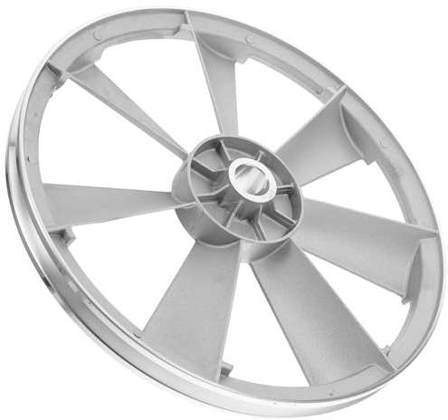 SHERCHPRY Polea Ranurada de Aluminio para Compresor de Aire, Polea del Motor de Bomba de Agua, Accesorio Metálico Tamaño 300x22.5-24.5 Mm, Pieza Industrial para Mantenimiento y Reparación