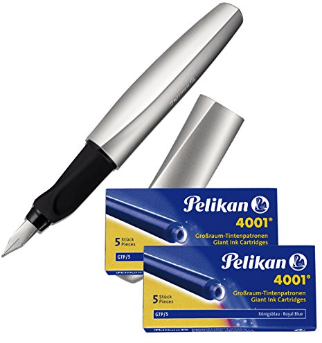 Pelikan Twist (Füller + Patronen, Silber)