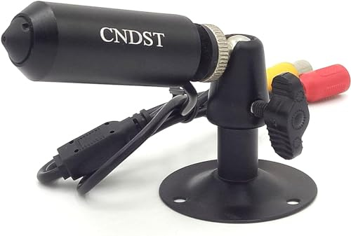 CNDST CCTV Hd 1080P 2MP Mini Sicherheitskamera 2000tvl 3.6mm 90degree 4-in-1 TVI/CVI/AHD/960H CVBS Kleine Indoor Überwachungskamera für 1080P 4-in-1 TVI/AHD/CVBS/960H DVR (DST-AHD230P1)