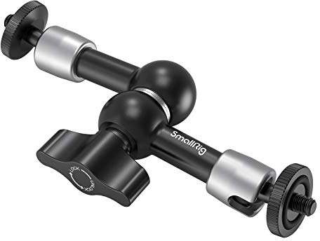 SmallRig 5.5 Inches Adjustable Friction Articulating Magic Arm, with Both 1/4 Screw for LCD Monitor/LED Lights