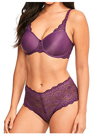 Triumph Amourette 300 W01 Reggiseni Minimizer, Ruby, 1C Donna