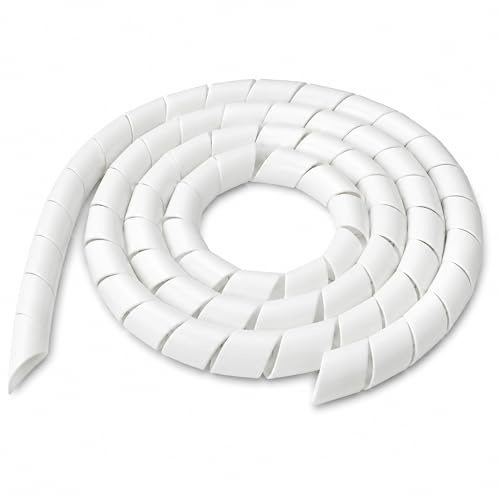 On1shelf® Spiralbandage, Spiralschlauch, 19 mm, Weiß