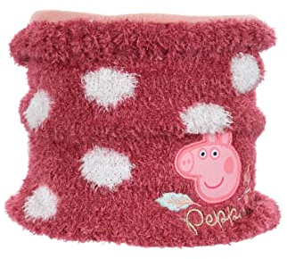 Sun City Peppa Wutz Pig Kinder Schal Schlauchschal Loop Snood (Pink)