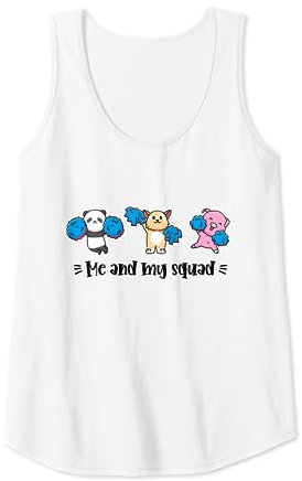 Cheerleader Team Mannschaft Gruppe Cheerleading Anfeuern Tank Top