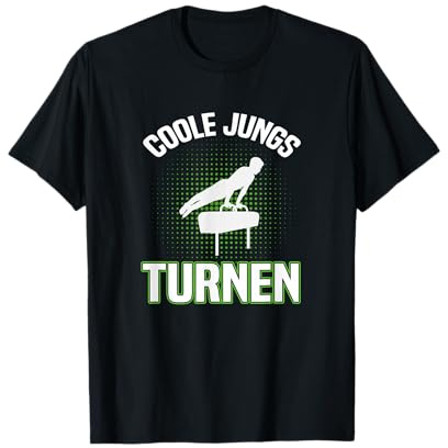 Kunstturnen Geräteturnen Herren Akrobatik Jungen Turnen T-Shirt